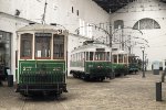 Historic streetcars in Porto